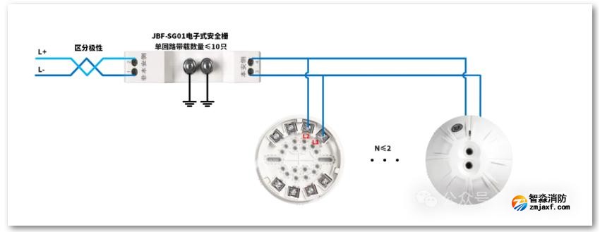 JTG-H-JBF4384A-Ex點(diǎn)型紅外火焰探測(cè)器接線圖